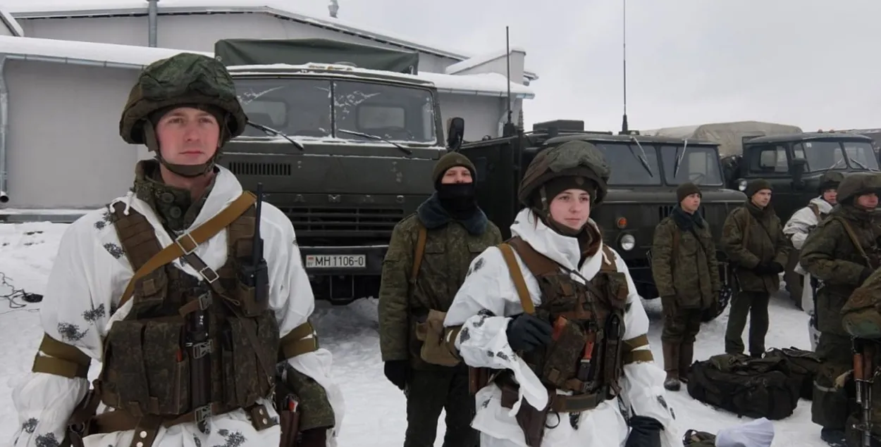 Белорусские военные / пресс-служба Минобороны
