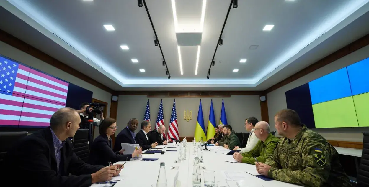 Во время встречи в Киеве / Пресс-служба президента Украины
