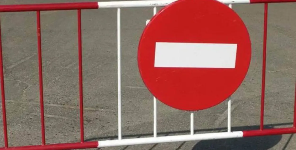 Цэнтр Мінска закрылі для руху транспарту: тут адбываюцца велагонкі