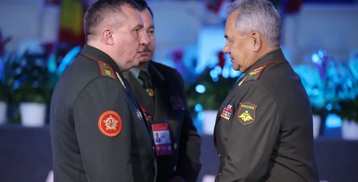 Виктор Хренин и Сергей Шойгу