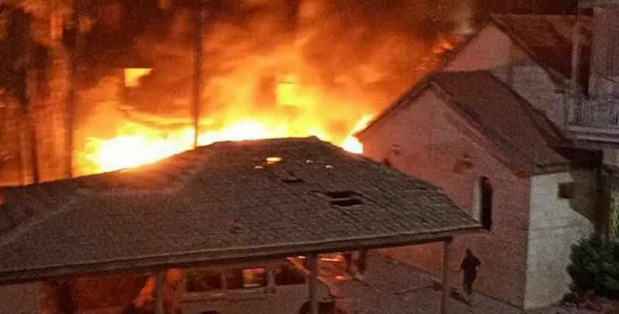 Бальніца ў агні