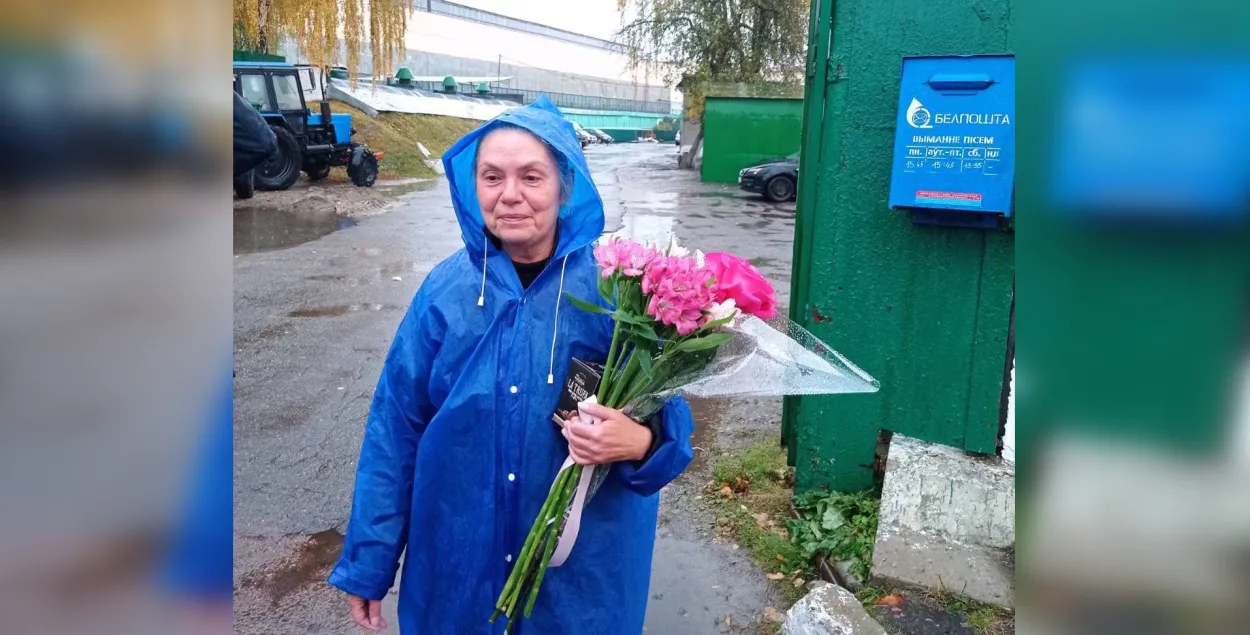 Аксана Аляксеева на волі