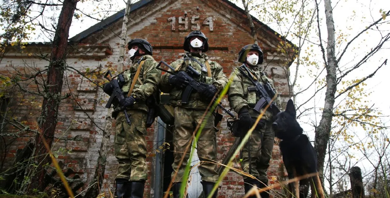 Беларускія памежнікі ў зоне адчужэння&nbsp;