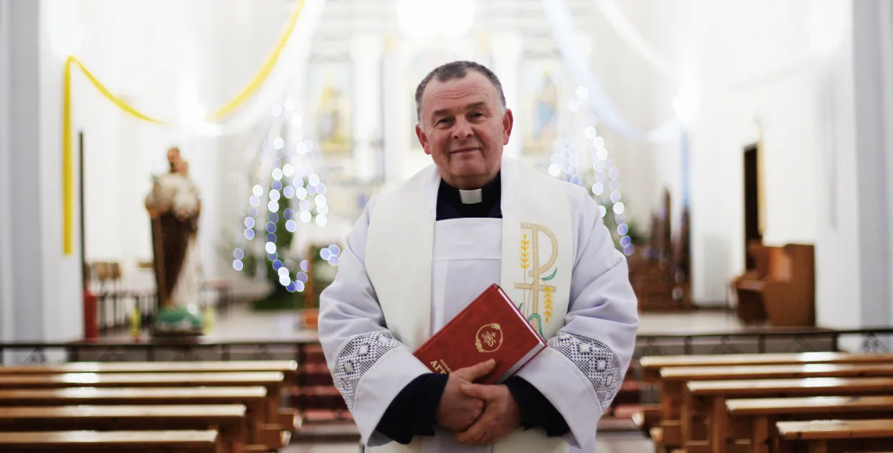 Ксёндз і былы палітвязень Генрых Акалатовіч
