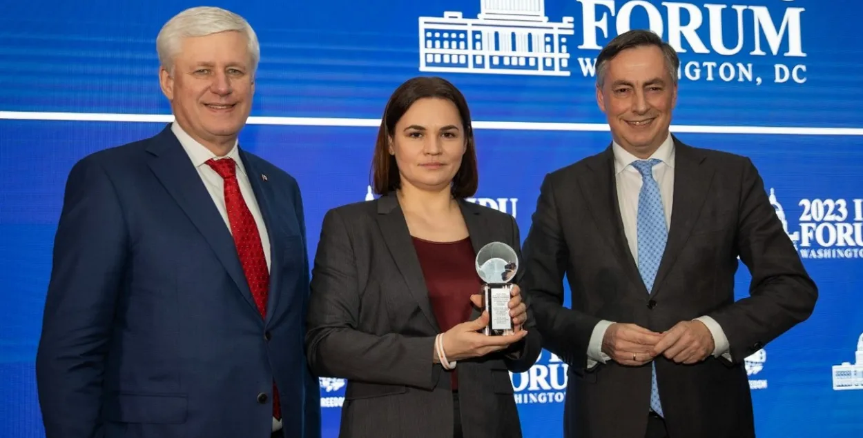 На цырымоніі ўручэння прэміі
