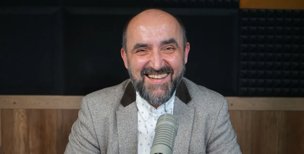 Экономический блогер и предприниматель Александр Кнырович в студии Еврорадио
