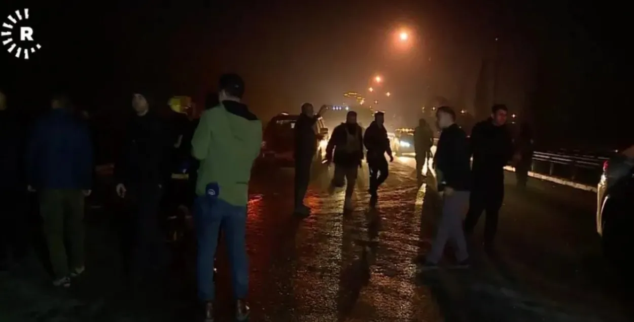 На месцы выбухаў у Эрбіле