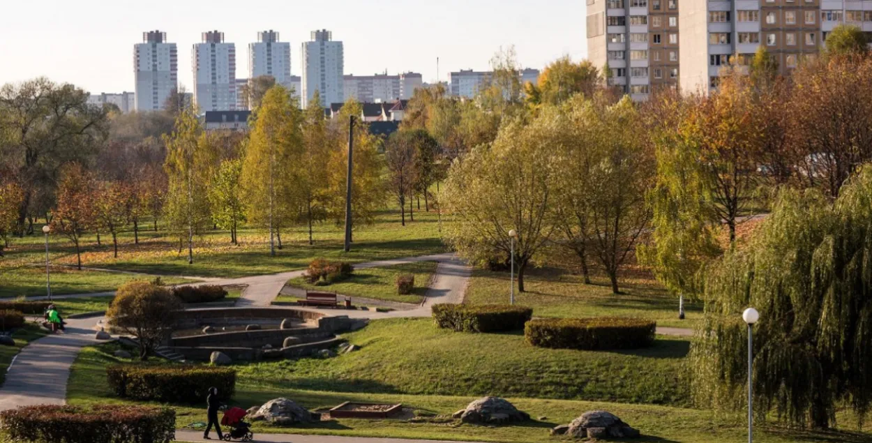 Парк Паўлава ў Мінску, ілюстрацыйнае фота
