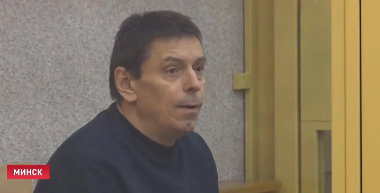 Ігар Карней у зале суда
