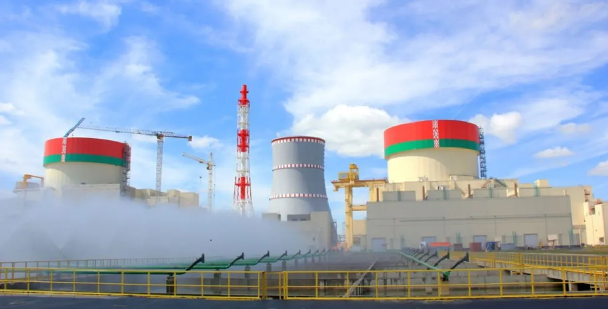 Belarus’ nuclear power plant in Astravyets
