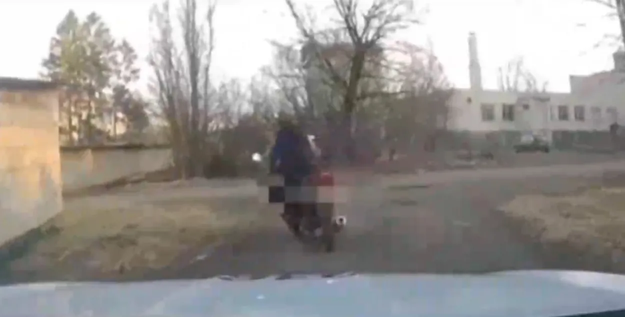 Во время погони
