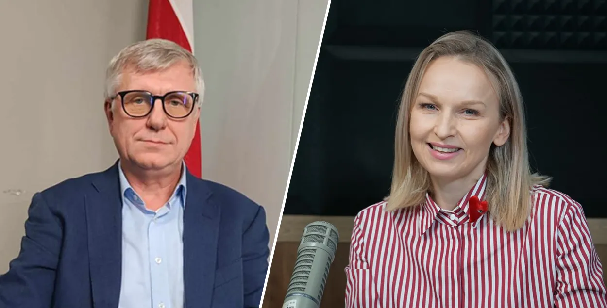 Аляксандр Дабравольскі і Аліна Коўшык
