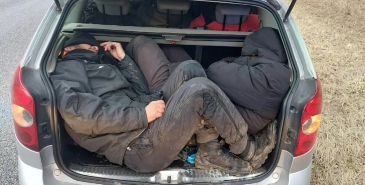 Незаконная перавозка мігрантаў у Латвію
