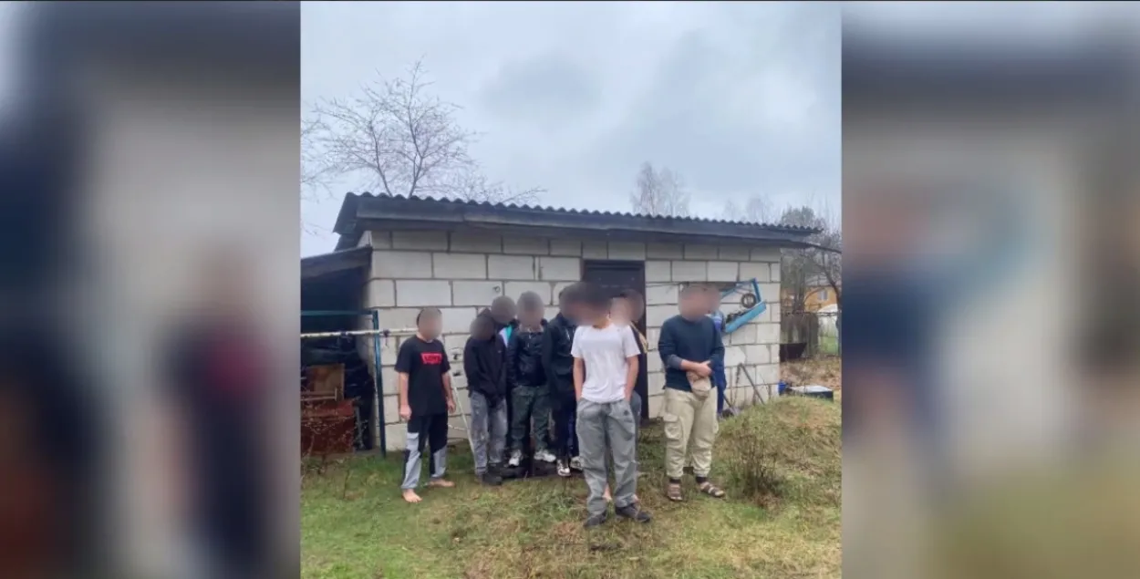 Затрыманыя мігранты
