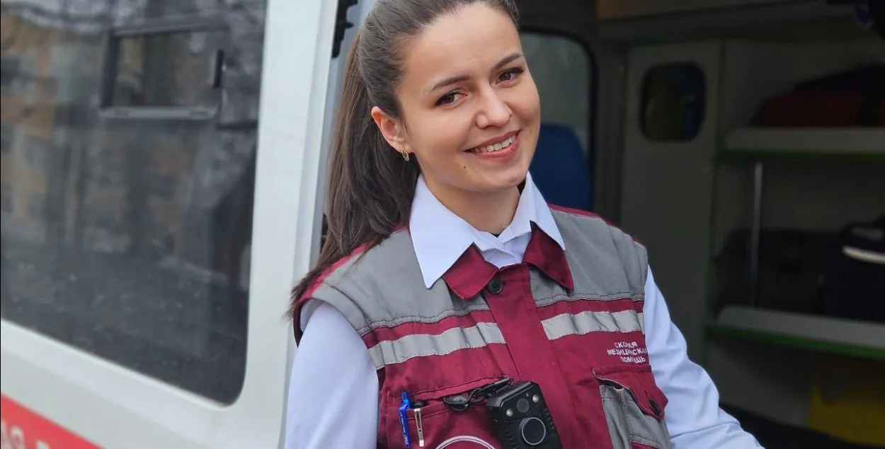 Мінскіх медыкаў хуткай забяспечылі відэарэгістратарамі
