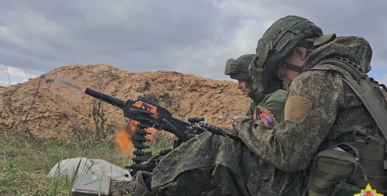 Белорусские военные
