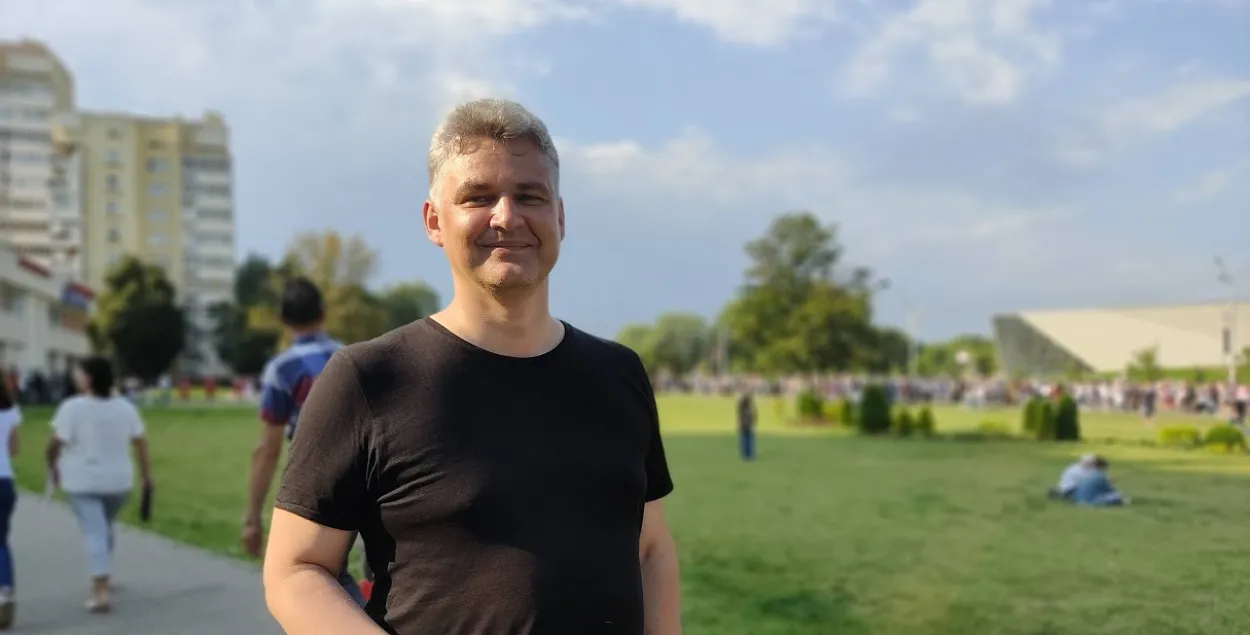 Юрась Губарэвіч у Мінску
