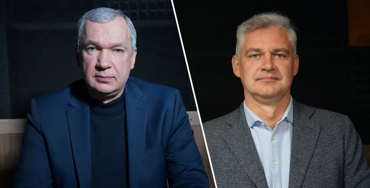 Павел Латушка і Юрась Губарэвіч
