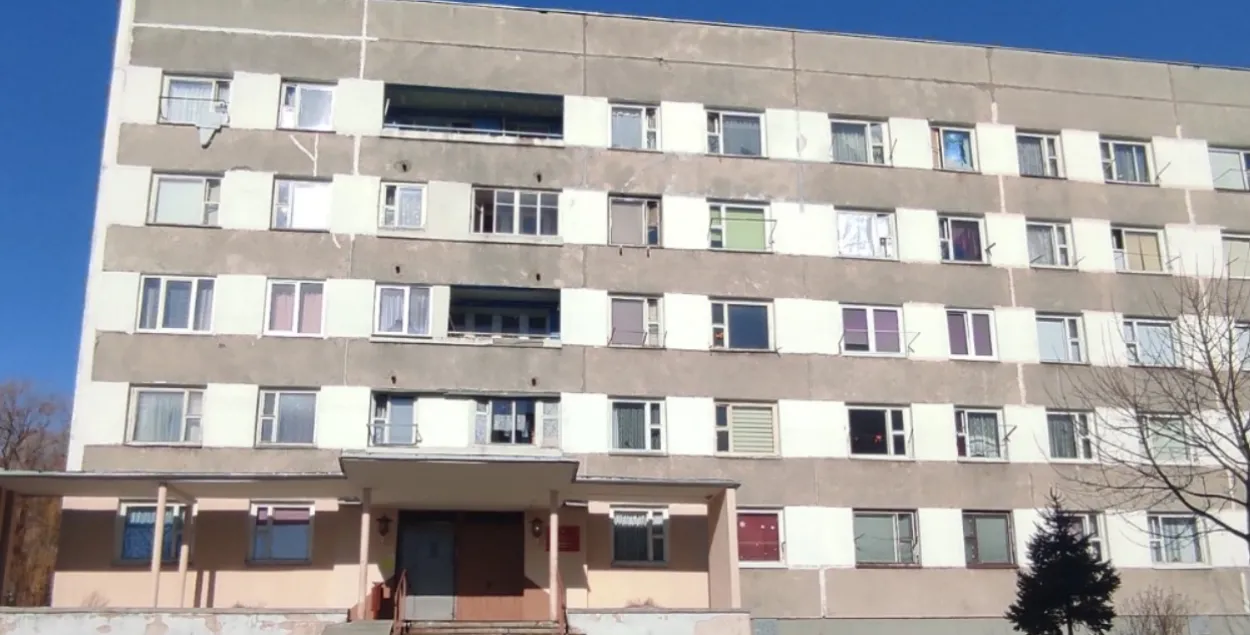 Общежитие по улице Славинского в Гродно
