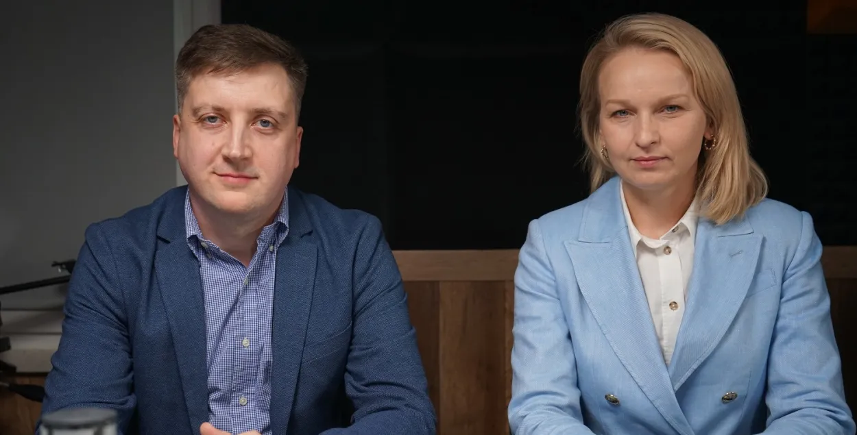 Артур Фінкевіч і Аліна Коўшык
