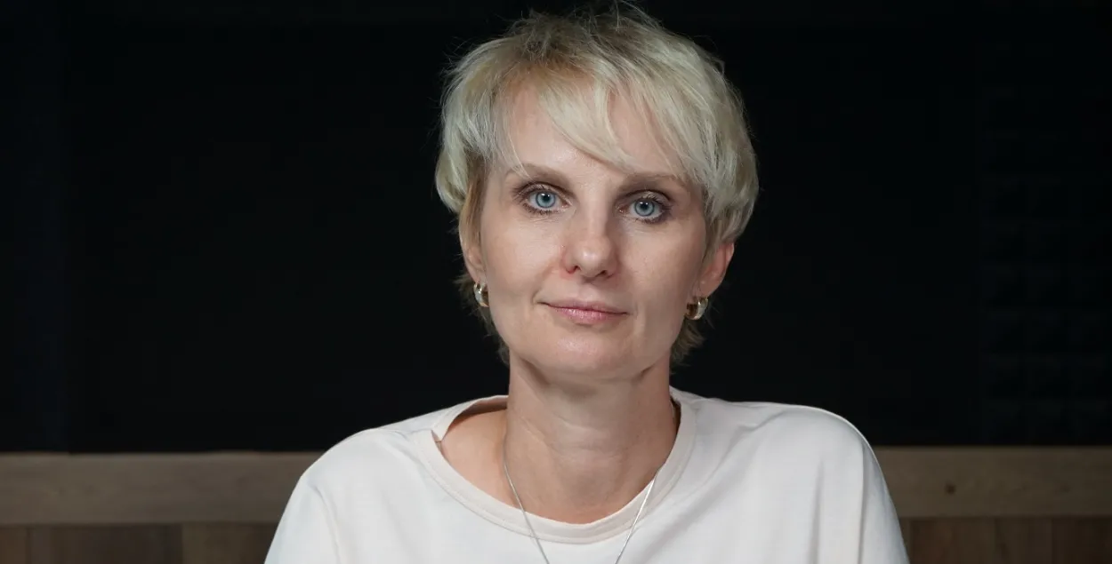 Старшыня выбарчай камісіі Алена Прыходзька
