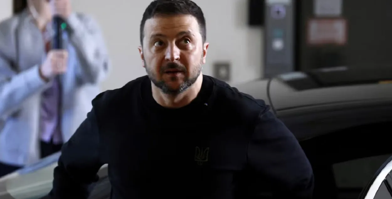 Уладзімір Зяленскі ў Бруселі

