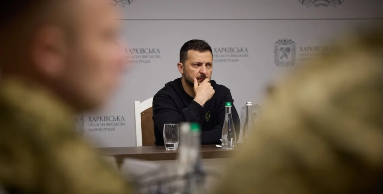 Уладзімір Зяленскі ў Харкаве
