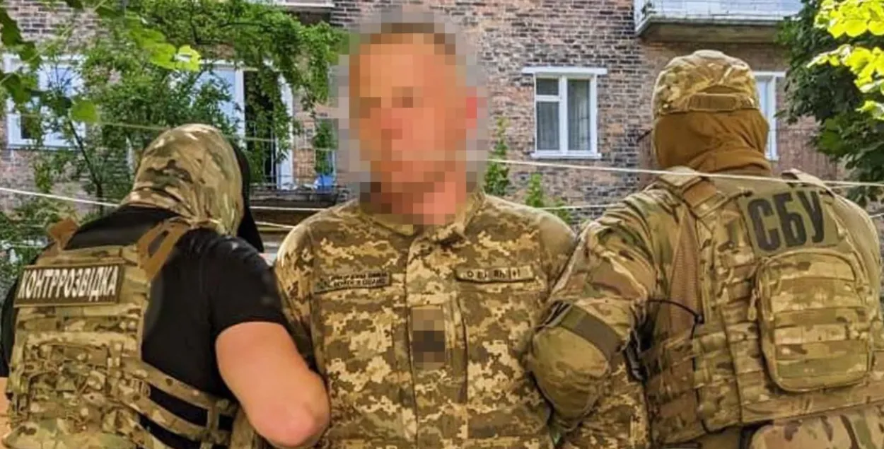Задержанный был украинским пограничником
