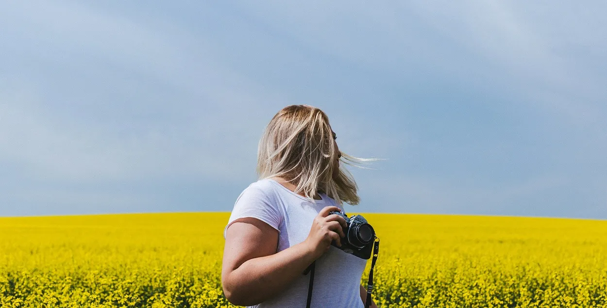 Фотасесія ў полі
