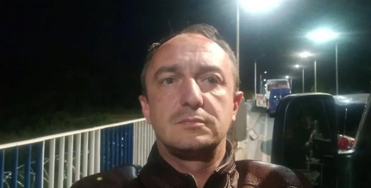 Дзмітрый Смактуновіч на нейтральнай паласе
