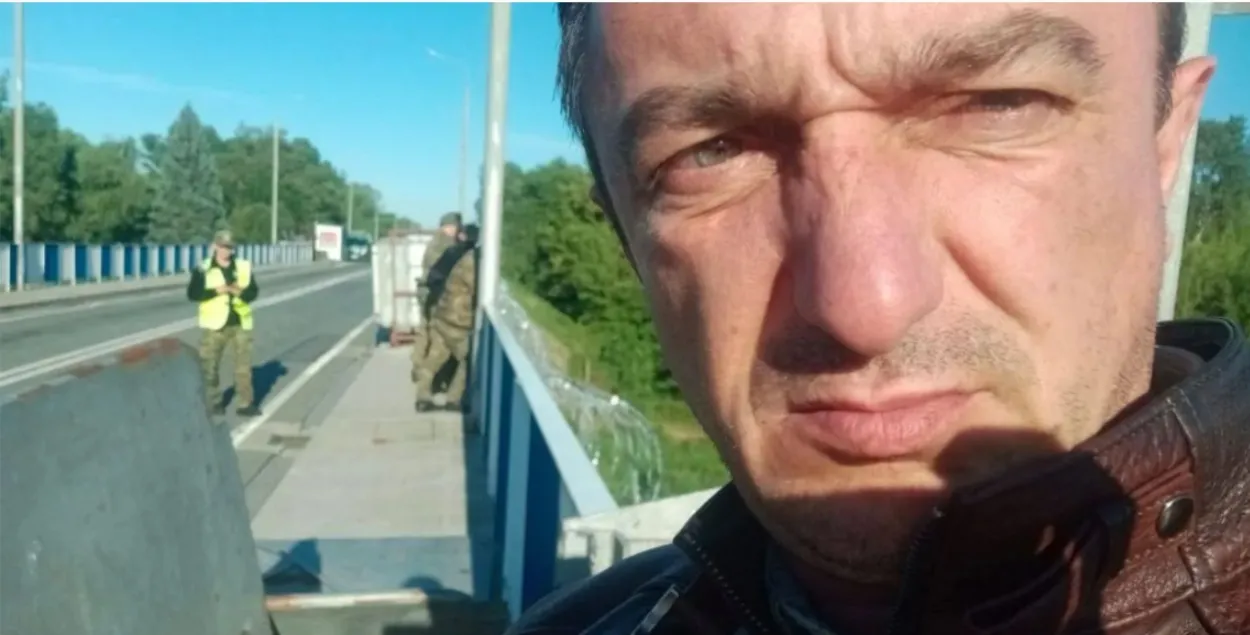 Дзмітрый Смактуновіч на нейтральнай паласе
