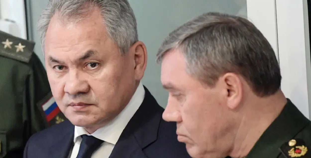 Сергей Шойгу и Валерий Герасимов

