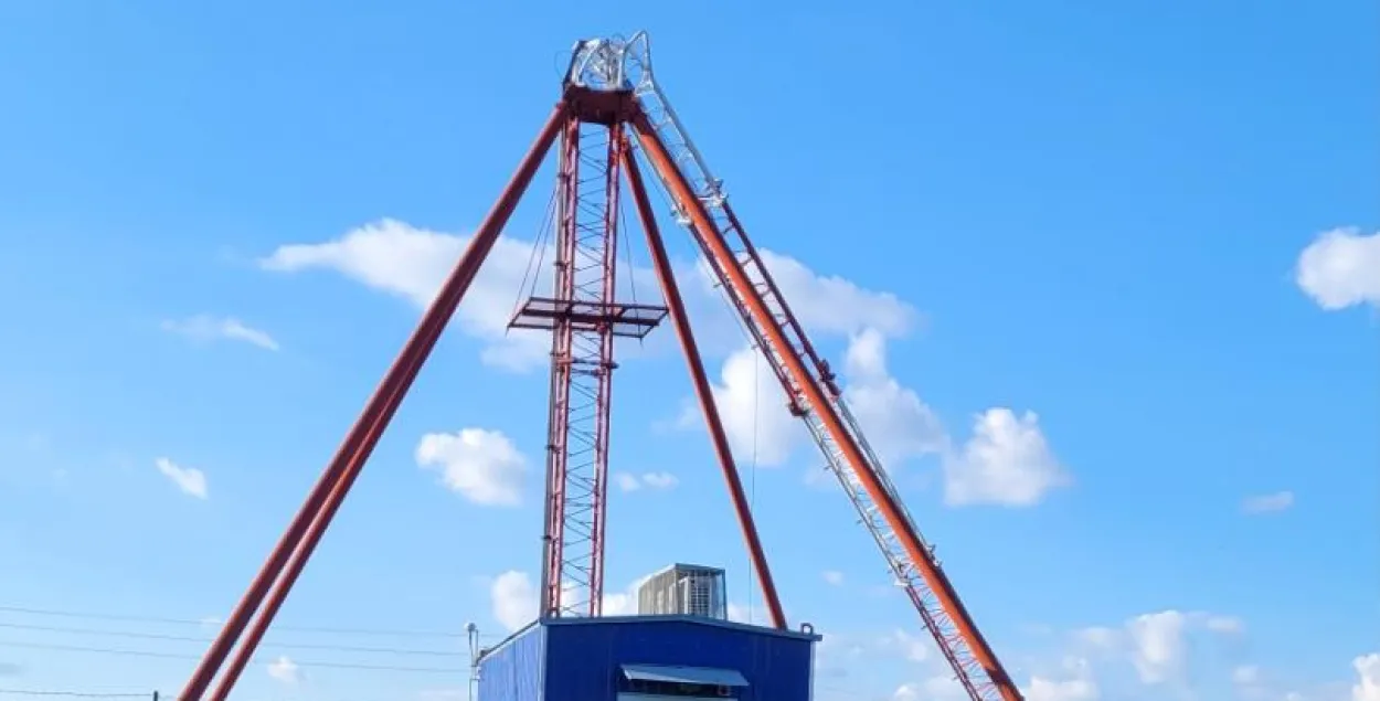 Пашкоджаная вышка сотавай сувязі
