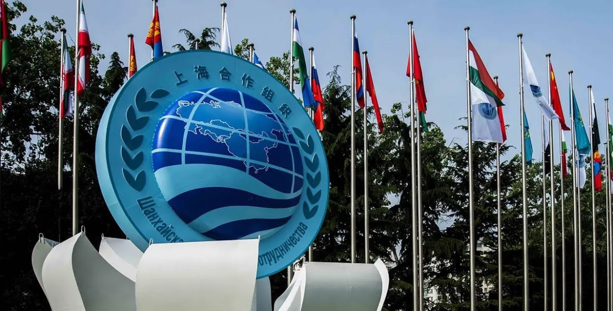 Emblem of the Shanghai Cooperation Organization&nbsp;
