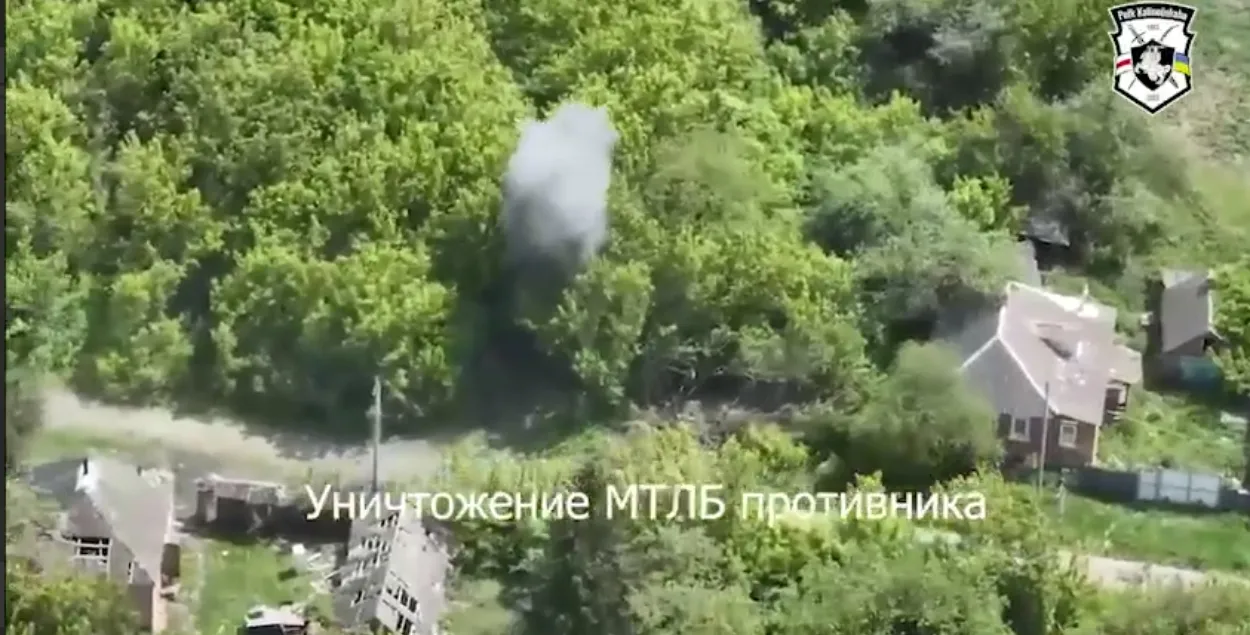 Вынікі дзейнасці байцоў групы імя Крыўцова
