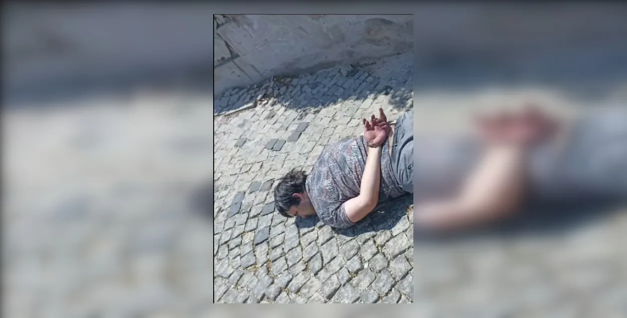 Задержание россиянина, которого подозревают во взрыве автомобиля

