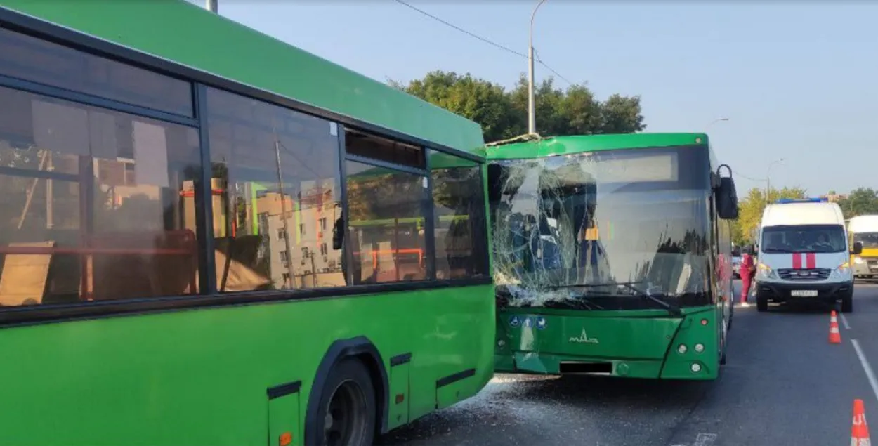 На месцы аварыі
