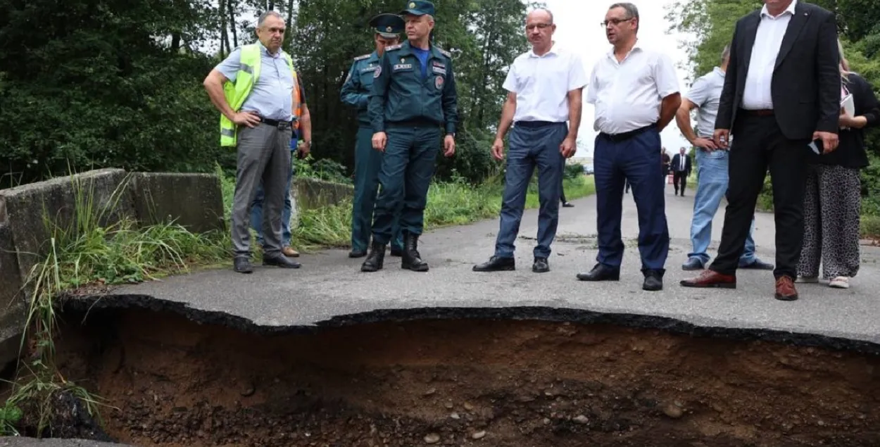 Стихия натворила бед на Гродненщине
