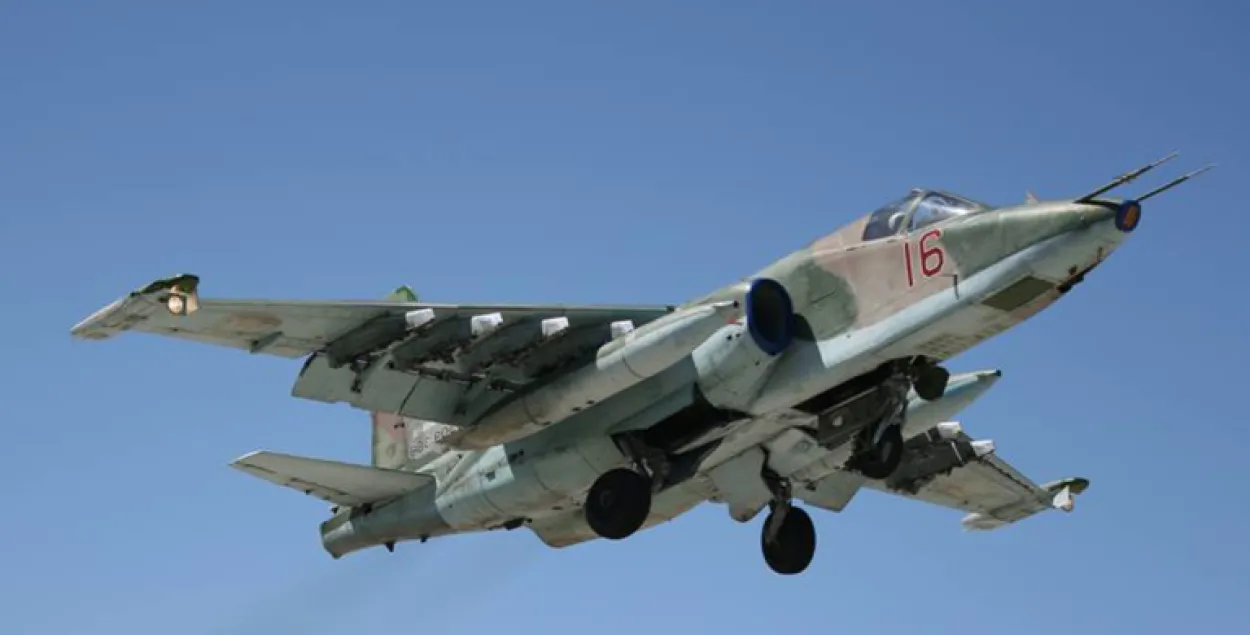 Су-25, ілюстрацыйнае фота
