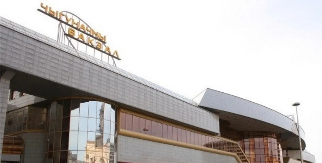 П'яны мужчына затапіў чыгуначны вакзал у Мінску
