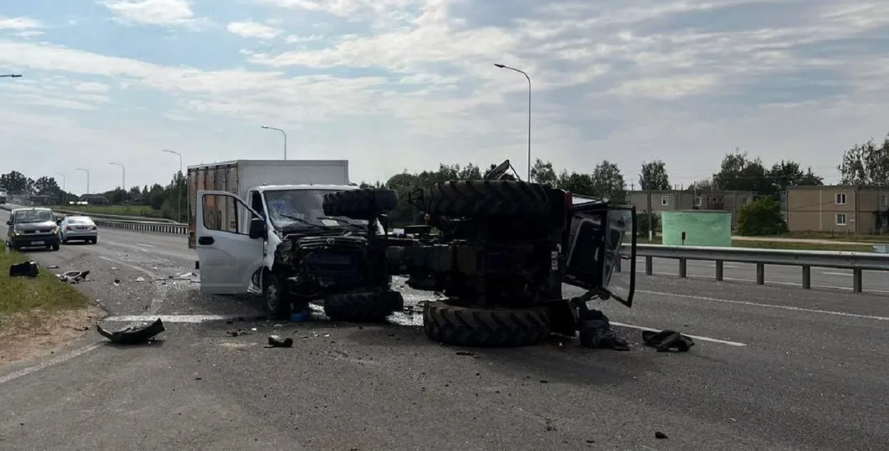 Тракторист получил травмы
