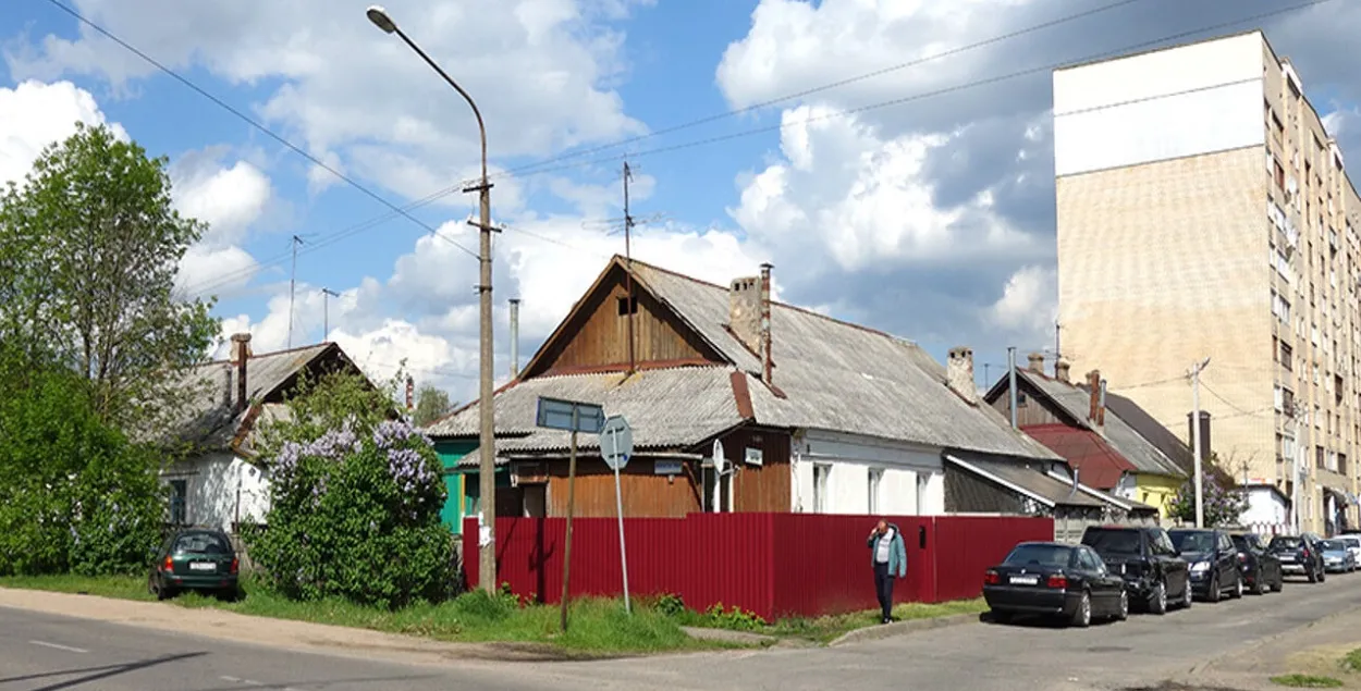 Прыватны сектар у сталіцы
