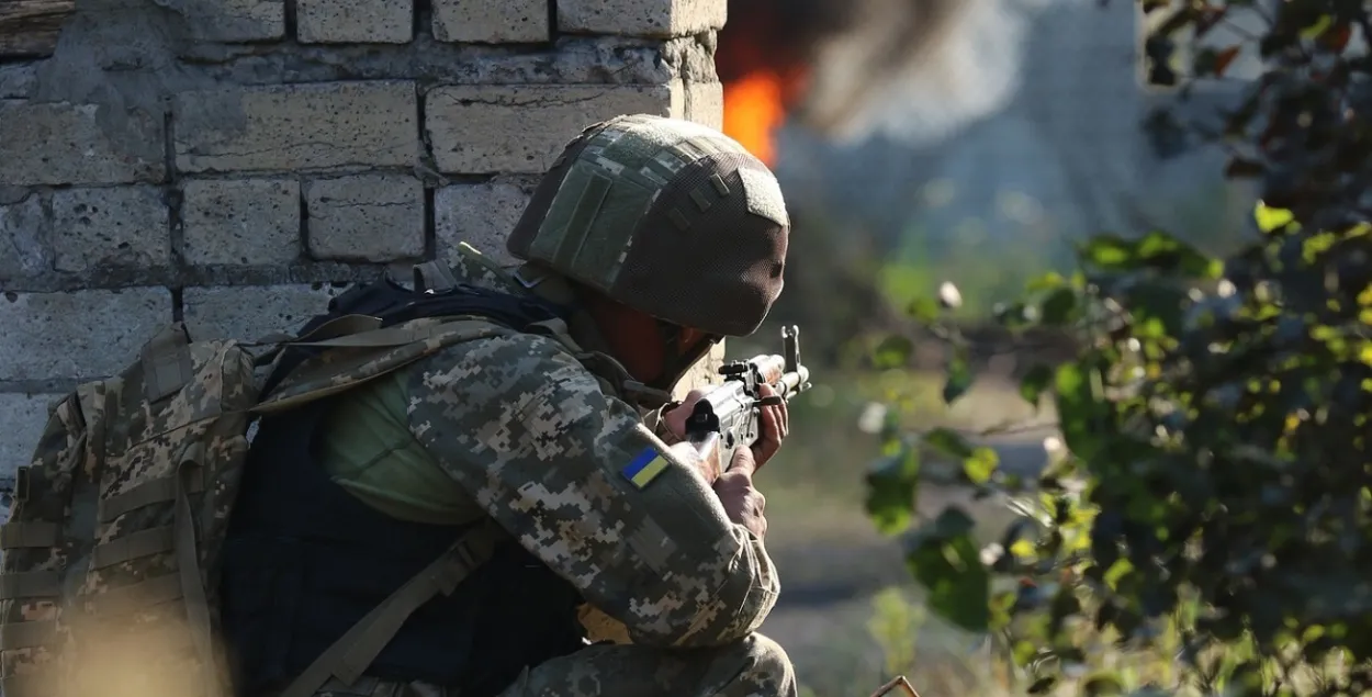Украинский военный
