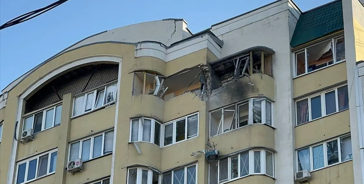 Последствия обстрела Белгорода&nbsp;

