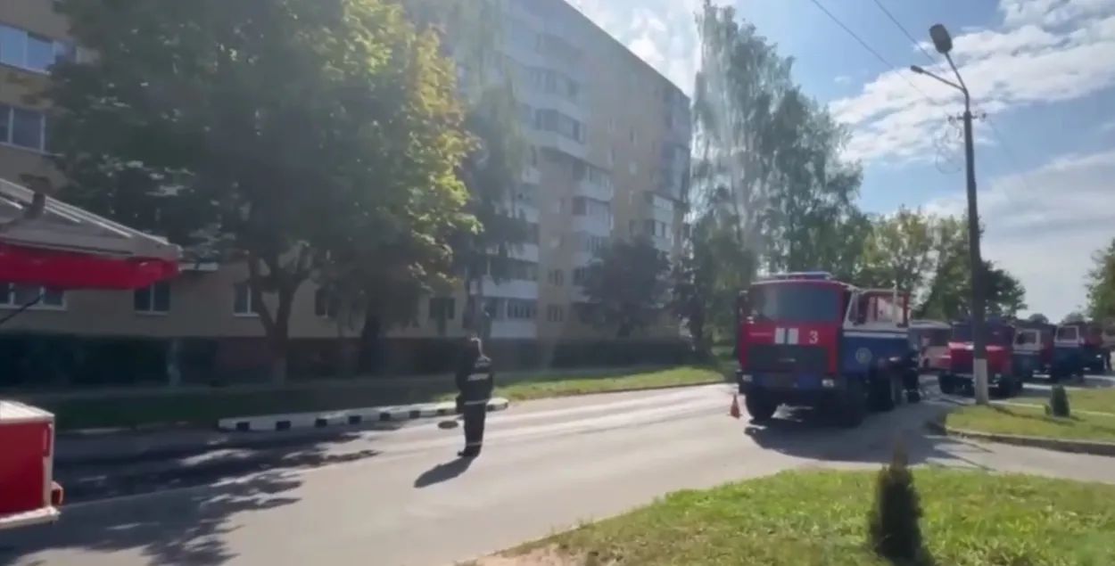 Пажар у гімназіі Фаніпаля
