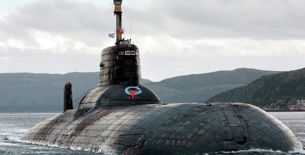 Российская атомная подводная лодка типа "Акула"

