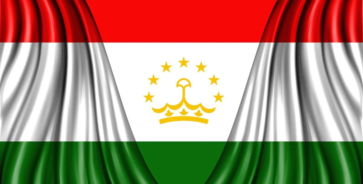Флаг Таджикистана
