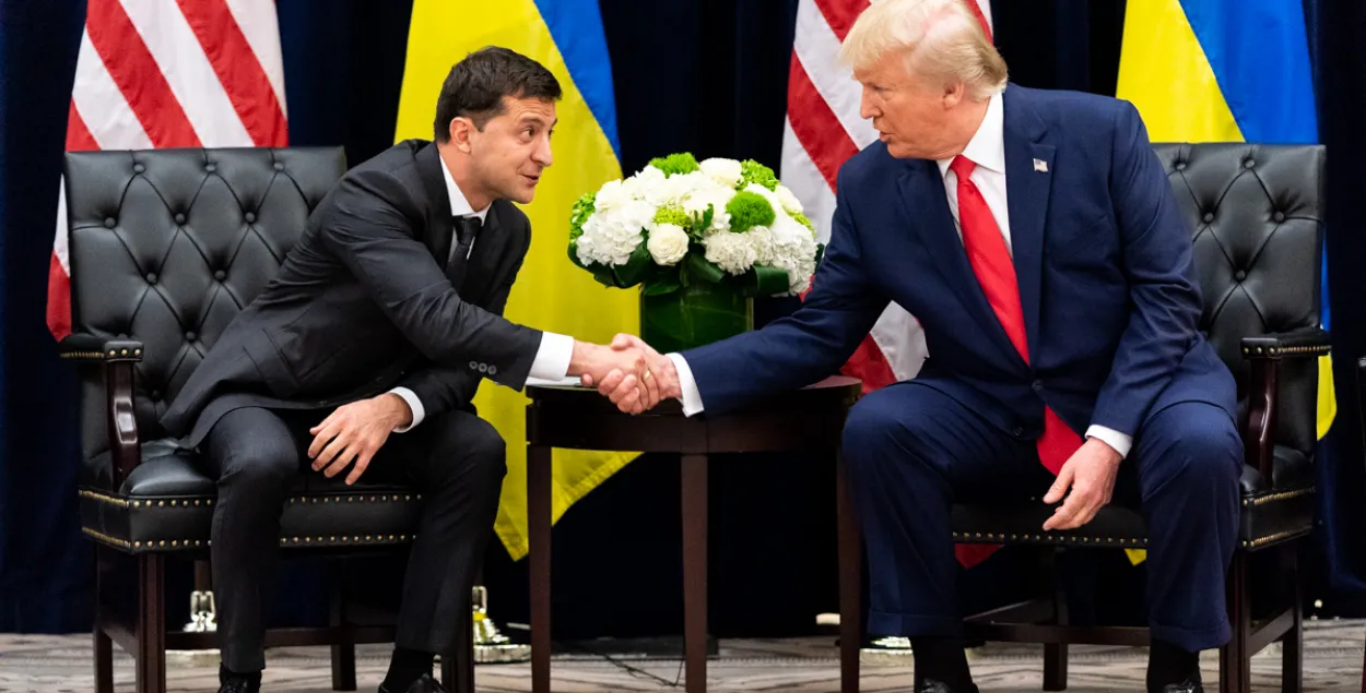 Уладзімір Зяленскі і Дональд Трамп, ілюстрацыйнае фота
