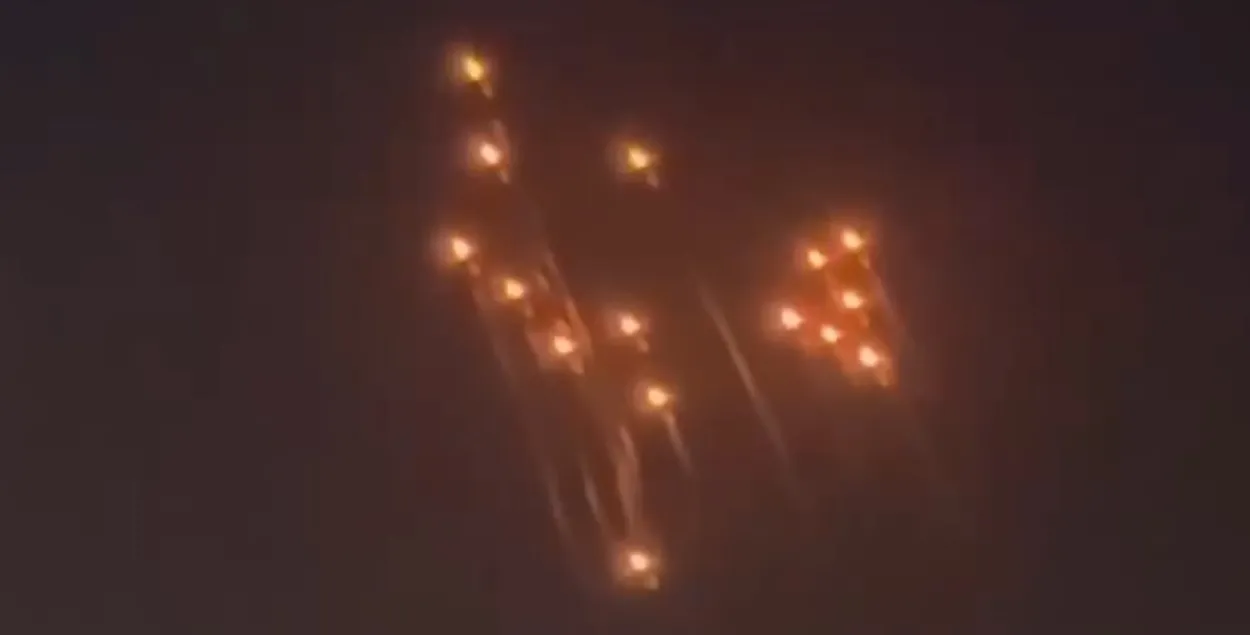 Запуск іранскіх ракет
