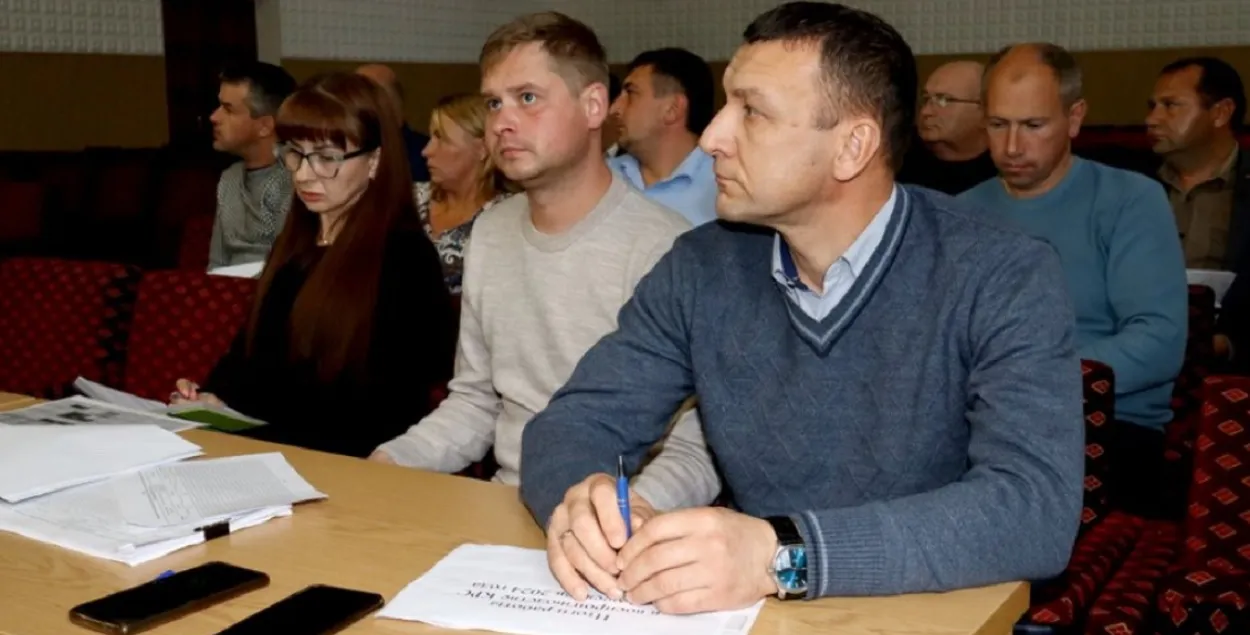 Удзельнікі нарады былі без настрою
